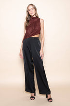 DIAGONAL FRINGE TANK TOP